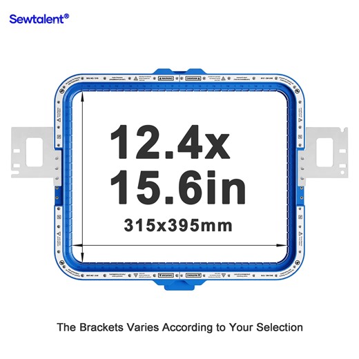 Sewtalent Magnetic Hoop 12.4"x15.6" | 315x395mm for EMS Commercial Emb