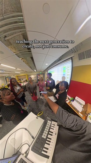 Teaching the next generation to create and not just consume #mightymark #bmoreclubmusic