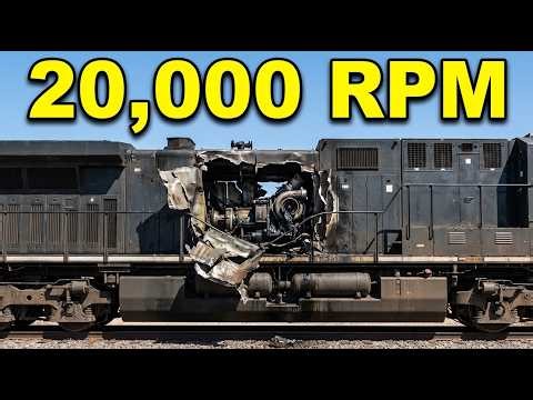 Past 20,000 RPM, The Turbine Becomes Shrapnel (10 Diesel Detonations)