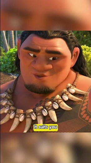 in MOANA (2016), near the end of the film...