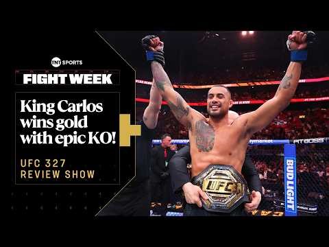 Carlos Ulberg One-Leg KO STUNS Jiri Prochazka 🏆 | #UFC327 Review Show ft. Michael Bisping