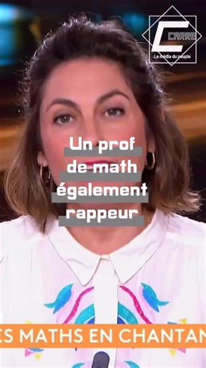 C Carré on Instagram: "Éducation : Comment apprendre les math en s’amusant ? Un prof de math a choisi d’allier ses deux osssions ; les maths et le rap. Donc il faut des vidéos où il rappe le programme de math et ça a l’air de marcher @ariekaofficiel"