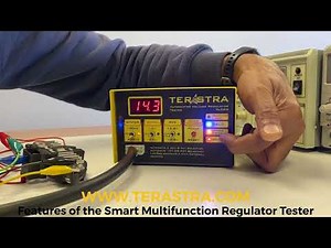 SMART MULTIFUNCTION AUTOMOTIVE REGULATOR TESTER TA389: QUICK FEATURES