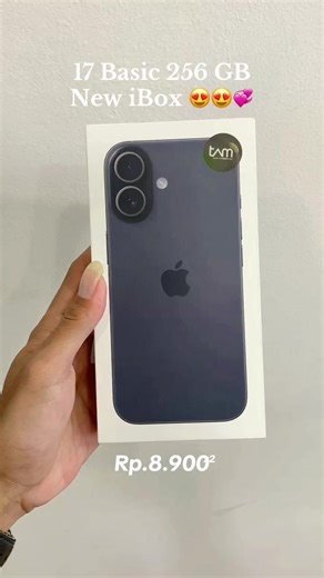 17 basic 256 GB New iBox Melayani⤵️⤵️ -Cash/Kredit✅ -Tukar Tambah✅ -Cod Sekota Batam Free Ongkir✅ -Pengiriman Luar Kota✅ -Seller✅ -Service✅ ⤵️⤵️⤵️⤵️⤵️ Hub 089531252833 Yang pastinya kita⤵️ -Bergaransi mesin 1 tahun pemakaian -Second like new, New ibox, Permanen -100% Original Normal Aman No Minus -Toko jelas nyata ADA -Pelayanan terbaik✅ -Kualitas No.1 -Banyak free gift dari kita✅ -Kenyamanan customer No.1✅ Lokasi📍 AP SMARTPHONE Mall The East Lantai 1 No 151 Nagoya Batam Dekat Biliard Centre/ C