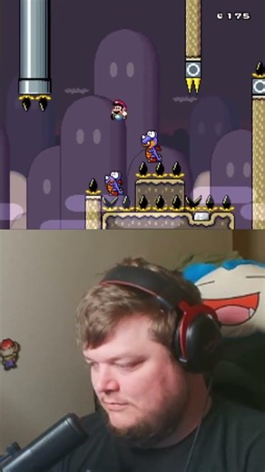 The rex enemies always make for some really unique set ups in a kaizo level! #twitch #kaizo
