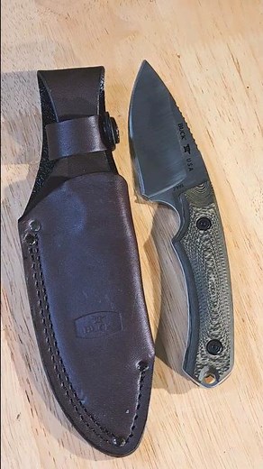 How Sharp is a USA Buck Factory Edge? Alpha Hunter Pro S35VN #fixedblade #sharp