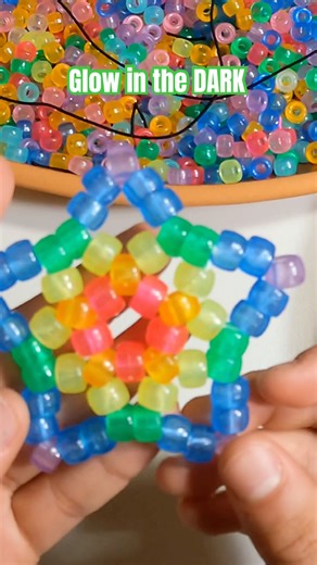 Kandi Ideas Glove Glow in the Dark #kandikid #fypシ #beads