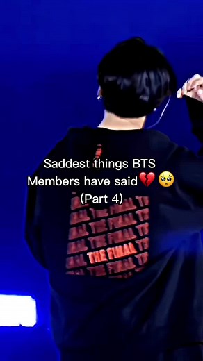 Heartbreaking Quotes from BTS Members | Part 4
