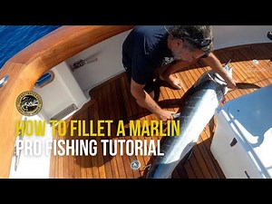 How to Clean and Fillet a Marlin