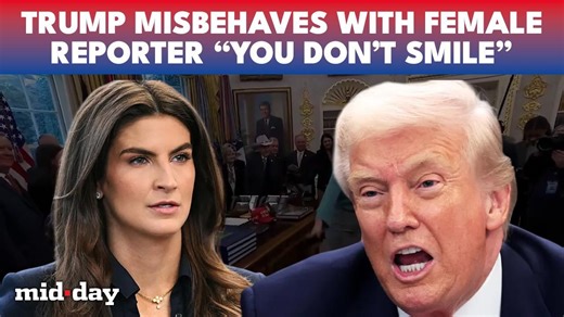 WATCH: Trump clashes with reporter in Oval Office over Epstein Files