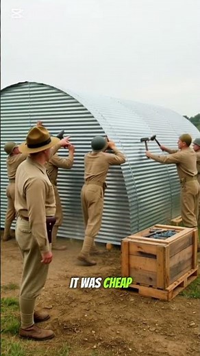 “What Is a Quonset Hut? WW2 Secret Building”
