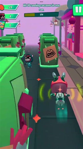 Tom Hero Dash Bunny Platinum Ben Takes Hyper Start & Defeat All Raccoon Bosses With Punches #Shorts