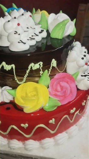 2kg cacks #cake #cakedecorating #birthdaycake #birthday #food #ytshorts