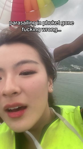 Terrifying Parasailing Accident in Phuket Thailand