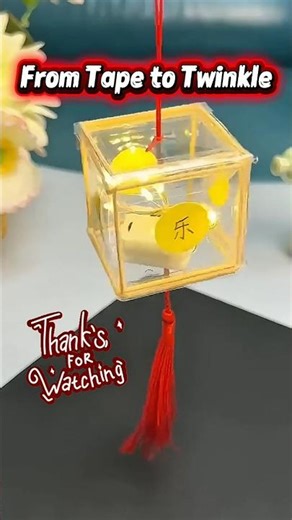 From Tape to Twinkle #shorts #diy #viral #craft #trending #art #creative #education #charming