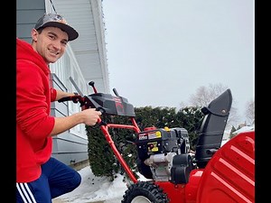 How to Start a Snow Blower - Pull Start