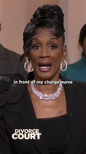 She had just had back surgery, and he was mad she was not moving fast enough. 😳 #DivorceCourt