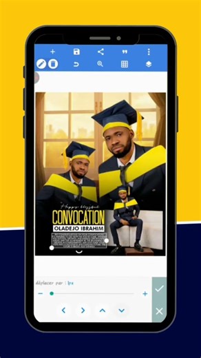 Creating graduation posters with Pixellab #pixellab #pixellabtutorial #graphicdesign