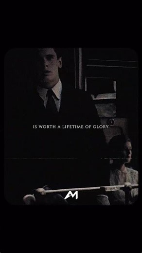 A moment of pain is worth a lifetime of glory.
