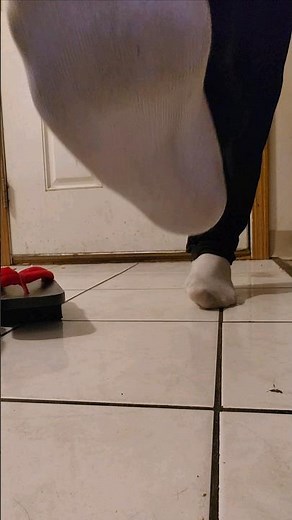 Goddess Scar Smelly Sock Footstool Pov