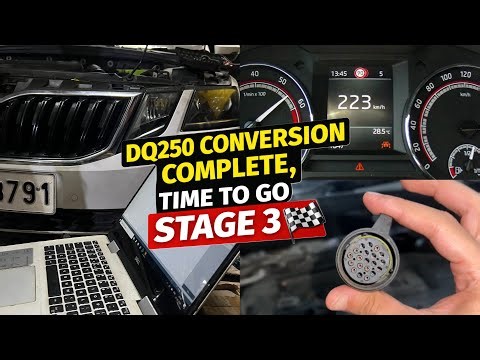 STAGE 3 TCU MAP FOR our OCTAVIA’s DQ250 🚀