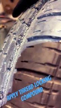 #Apply thread locking compound #handyman #mechanic #diy