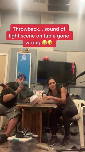 Matt Salib Table Fight Scene Gone Wrong Foley Sound