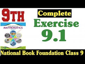 Class 9 Maths Chapter 9 Exercise 9.1 | Ex 9.1 Class 9 | 9.1 Maths Class 9 | NBF | Fazal Academy