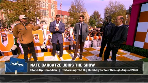 Nate Bargatze's impression of Finebaum Show callers 😂😂 | SEC Network