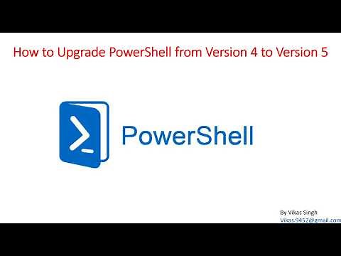 How to Upgrade PowerShell from Version 4 to Version 5 on Windows Server 2012 R2