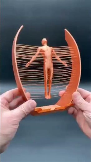 Amazing 3D Men Sculpture | Satisfying Art in Minutes!