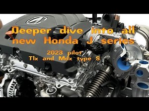 Honda’s new J series details