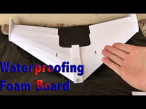 How to paint foam - waterproofing foam board - make your foam projects hold up!