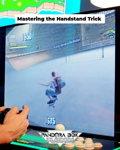 Pandora Arcade Platinum on Instagram: "Arcade game strategies revealed! Momentum, high scores, tournaments, time limits, advanced tricks. Level up your game! #ArcadeGames #TonyHawk #ProSkater #PandoraBox #ArcadeConsole #GamingLife"