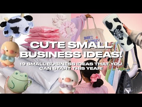 15+ CUTE Small Business Ideas!.. 📦💕| MyGlowingEra