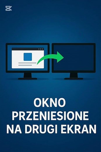 Masz dwa monitory? Ten skrót to złoto! 🖥️🖥️