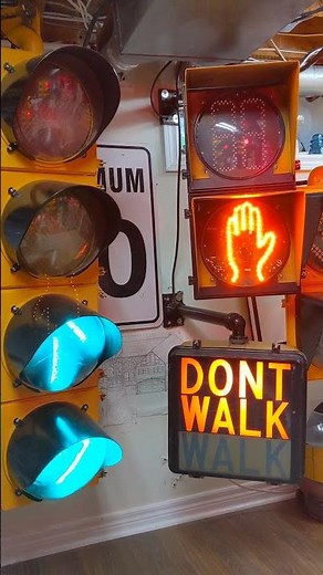 My Econolite Pedestrian Signal with New Layout