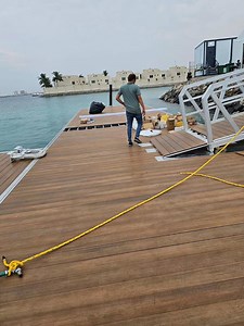 [Hot Item] Aluminum Floating Jetty with FRP Decking for Lake