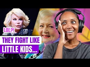 ARE THEY REAL FRIENDS?! | Betty White and Joan Rivers ROASTING the S**T out of each other (REACTION)