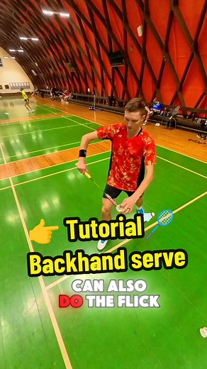 Mastering the Backhand Serve in Badminton