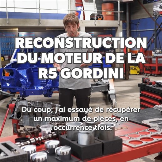🚗🔧 Aurélien refait entièrement le moteur de la Renault 5 Gordini, en installant toutes ses pièces internes 📺 Wheeler Dealers France, saison inédite chaque lundi sur #RMCDécouverte et sur RMC BFM Play | RMC Découverte