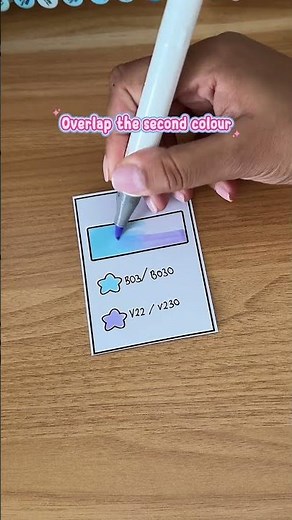 Easy Blue & Purple Alcohol Marker Blend 💙💜 | Beginner Tutorial