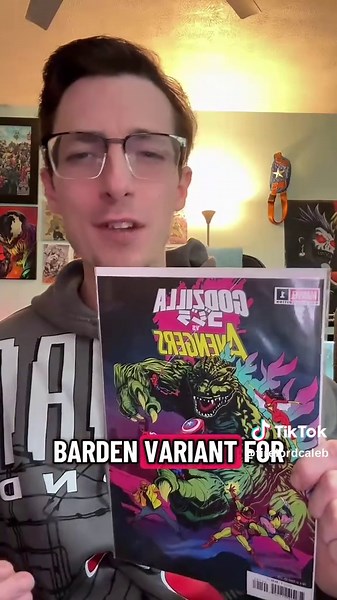 It’s Godzilla week! Shoutout to @True Believer Comics for starting this fun weekly trend #comic #comics #comictok #godzilla #mccd