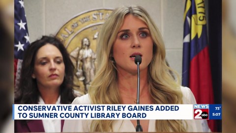 Conservative activist Riley Gaines added to Sumner County Library Board