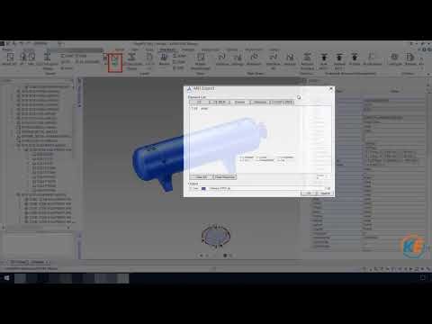 AVEVA E3D DESIGN | How to export STEP file (MEI)