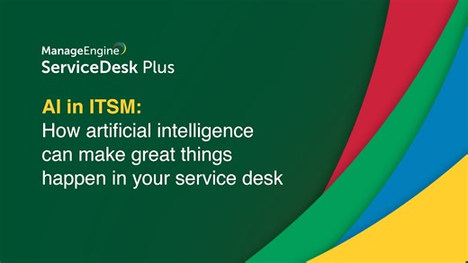 Artificial intelligence help desk |AI service desk | AI ITSM