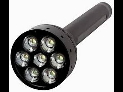 linterna led casera