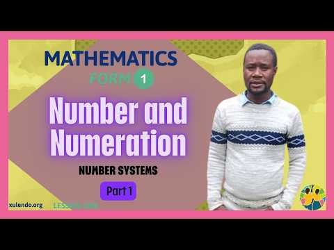 Number and Numeration(Lesson ) | F1 Math| Number systems_Part 1