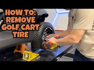 How to Remove a Flat Golf Cart Tire | Dean Team Golf Carts