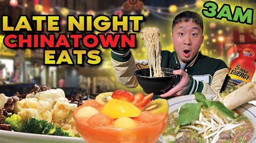 Late night Chinatown food tested at 2 a.m.